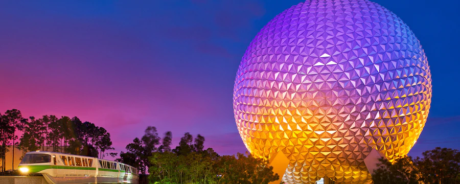 EPCOT monorail - Experimental Prototype Community of Tomorrow