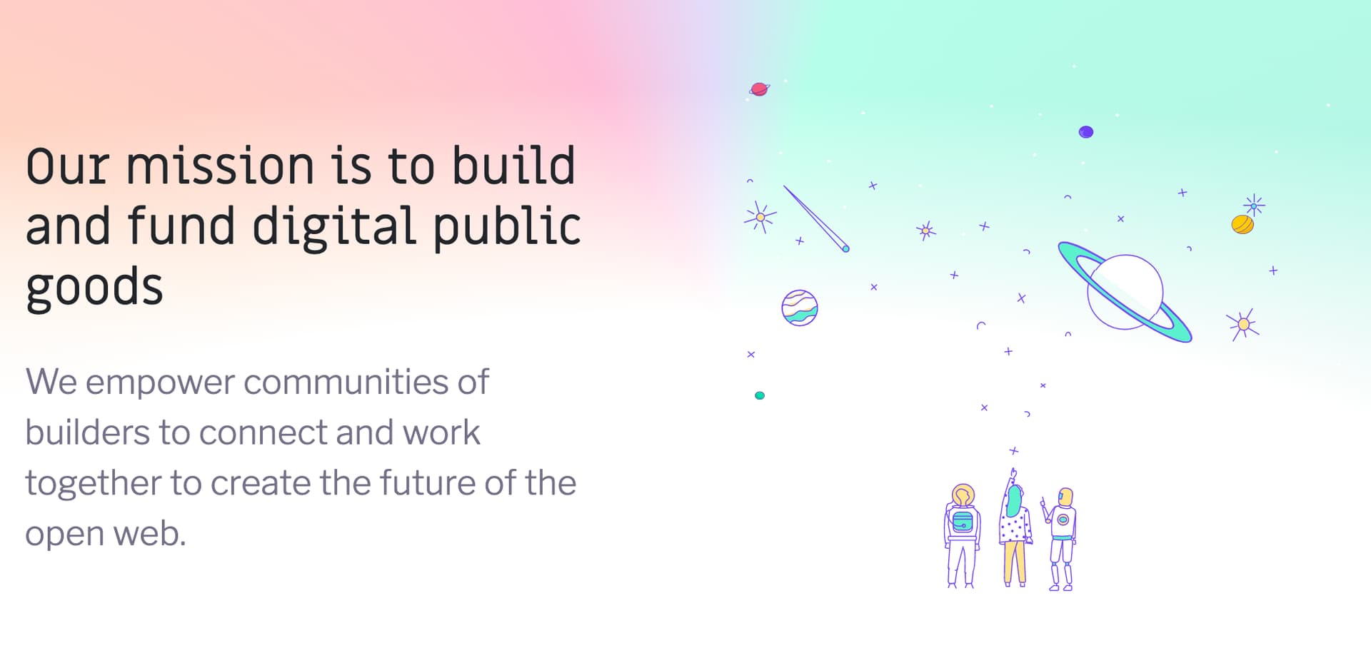 Gitcoin mission statement